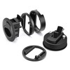 Searoam Slam Latch 2'' Flush Pull Latch Black Plastic Nylon