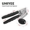 Commercial Can Opener, UHIYEE Hand Crank Can Opener Manual Heavy
