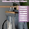 2 Pack Tank Tops Hangers Belt Hanger for Closet Bra