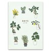 Greeting Life YZD-403 Illustration Changes Every Page, Diary, Plants, Green