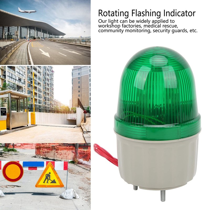 BERM BEM-2071 Warning Light LED Rotating Indicator Portable Rotating Warning