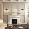 VONLUCE Bathroom Light Fixtures, 2-Light Bathroom Vanity Light with Globe