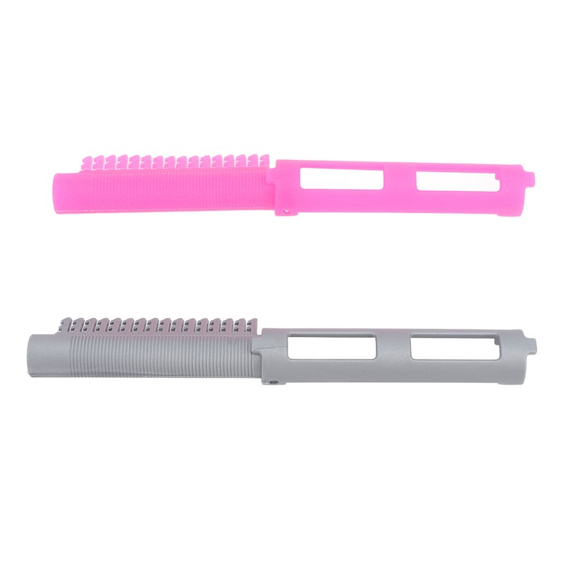50Pcs Hair Perm Rod Rugged Hook Teeth Hollow Out Versatile