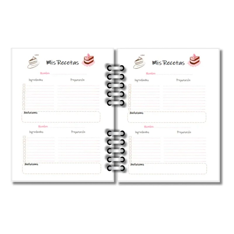 Planner Soy Pastelera, Donde Nacen Mis Mejores Postres