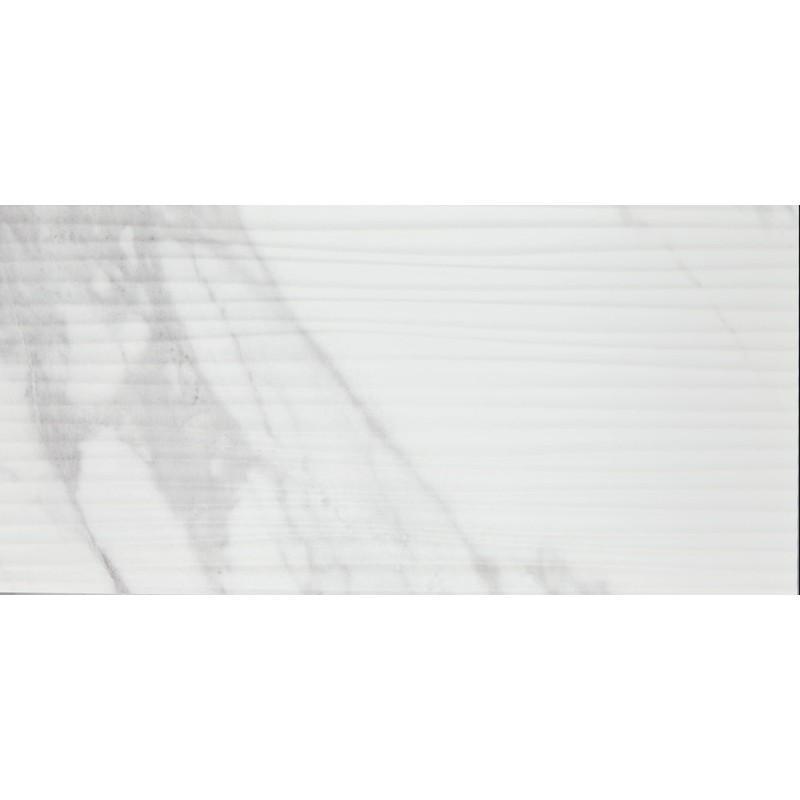 Daltile Perpetuo 12" X 24" Glazed Ceramic Wave Wall Tile