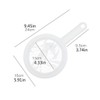 Hufopik Aquarium Baby Brine Shrimp Sieve Eggshell Separator Artemia Collecting