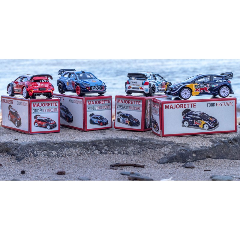 Majorette 212084012 WRC Cars, Race Cars, Models, Pack of 1