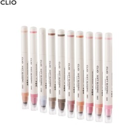 CLIO Soft Blending Shadow Stick 1.4g [Shimmer/Matte/Glitter], Color:M202. Gray Fudge