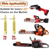 Chainsaw Sharpener Jig, Upgraded Chain Saw Sharpener Tool, Hand Crank