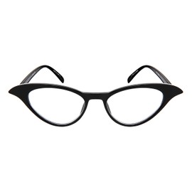 EDGEIWEAR Retro Vintage 50s Inspired Cat Eye Readers for Women Readers 34168-275-5