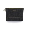 Barebones Neelum Zipper Pouch - Denim - Large