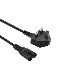 Power Cable Plug Replacement for JBL Bar 300 1000 800 500 700 1300 Bar 2.0 Soundbar Speaker UK Mains Power Lead Figure 8 AC Cord