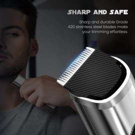 SEJOY Rechargeable Electric Men Hair Clipper Shaver Trimmer Razor haircut Grooming Kit