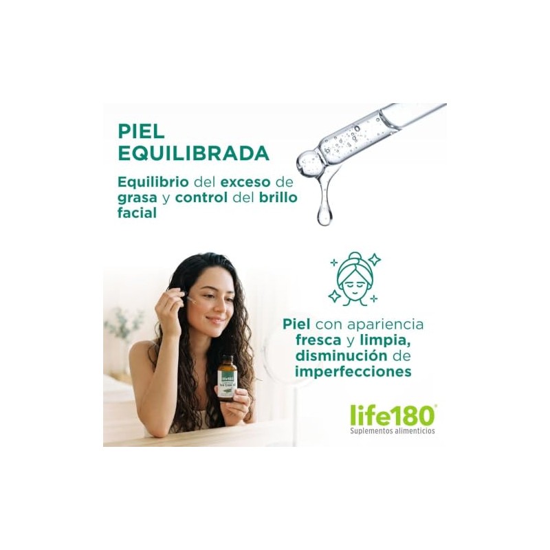 Life180 Serum de Tea Tree , 52 ml (100 Porciones)