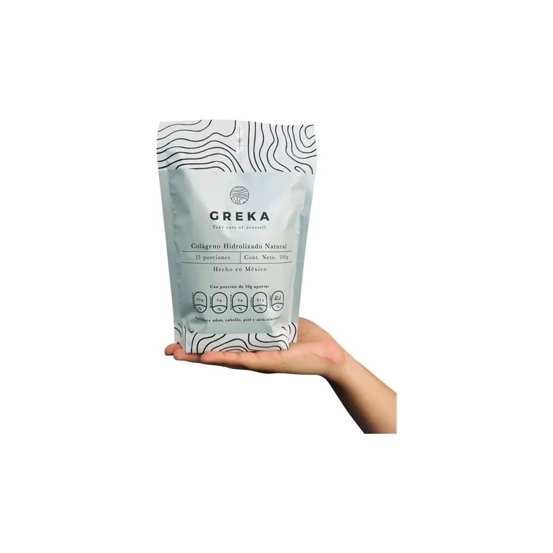 Greka Colágeno Hidrolizado En Polvo -bolsa 150g