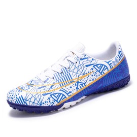 Roniluu Soccer Shoes Men,Low-Top Soccer Cleats Women,Professional Football Shoes Boys Girls