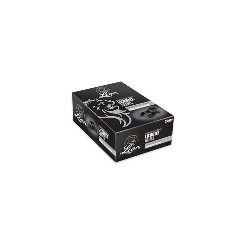 Lion Liquorice Gums 2kg