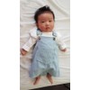Infant Baby Girl Clothes Newborn Long Sleeve Ruffle Ribbed Romper