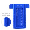 TS-3 Aluminum Alloy Ruler Woodworking Measuring Tool Mini Scriber Hardware