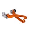 IUVWISN Motorcycle Brake Lever Foldable Lever Adjustable Bolt CNC for