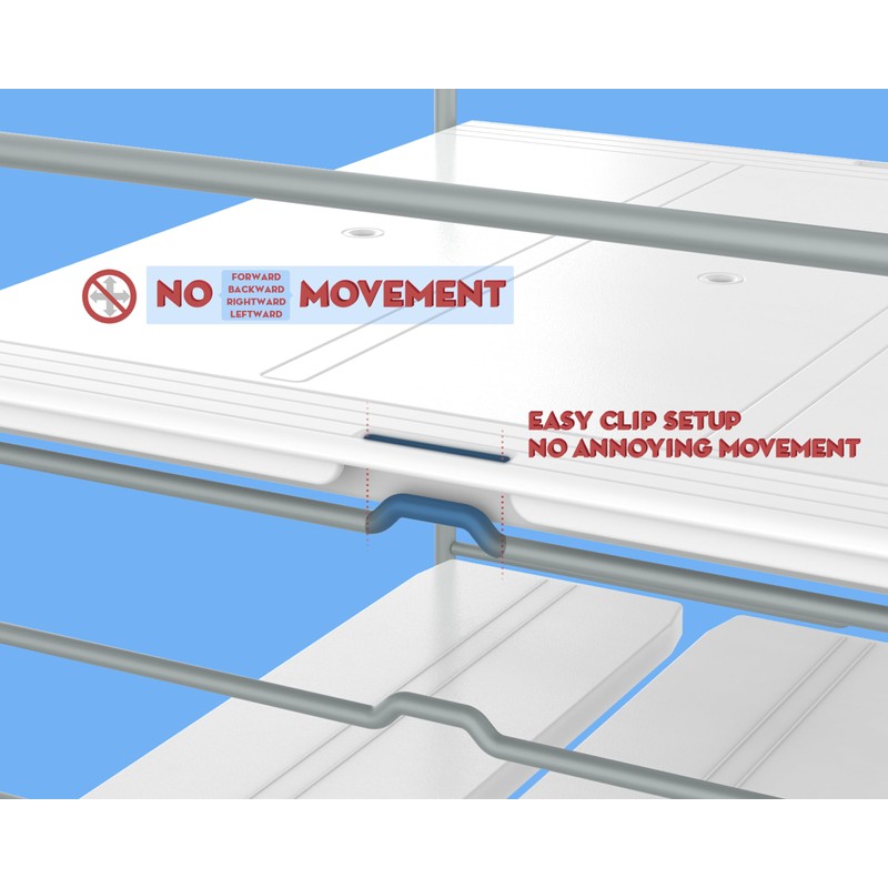 EVERIE Extendable 3-Tier Holder for Heavy Items, Jars, Bottles, Cans,