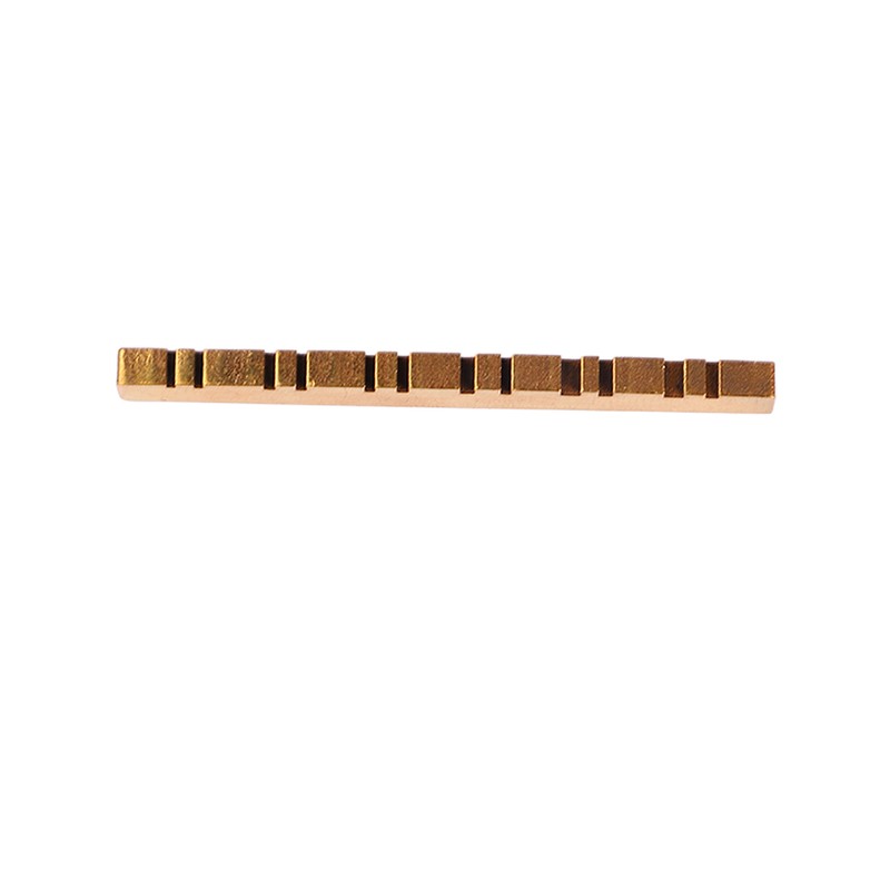 Brass Nut for Electric Acoustic Guitar Bass Pre Slotted Instrument