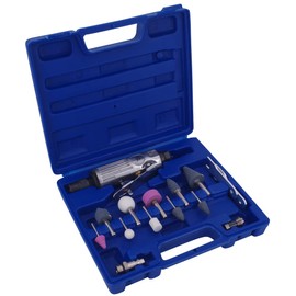 US PRO 15pc MINI 1/4'' AIR DIE GRINDER SET 8419