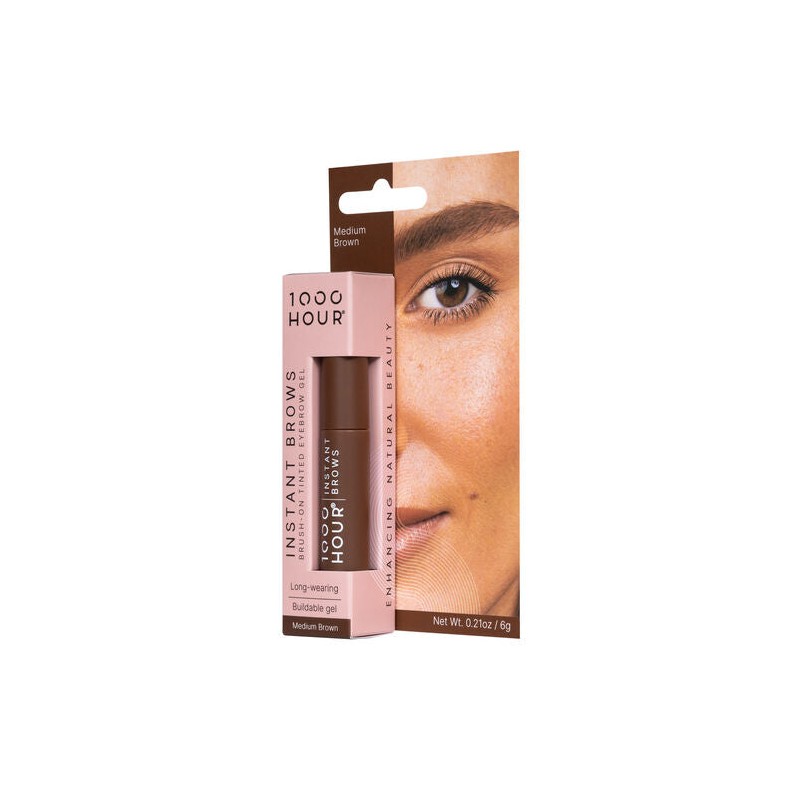 1000 Hour Instant Brows Mascara Medium Brown