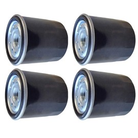 Set of 4. Universal Oil Filter for Small Engines HH164-32430 120-345 Compatible with Kubota Loaders, KH-Series and KX-Series Excavators – 3/4"-16 Thread, Anti-Drain Valve