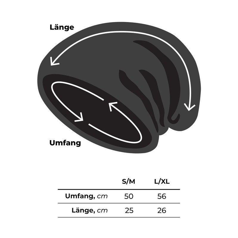 Enter the Complex® Light Jersey Beanie Hat, Women and Men,