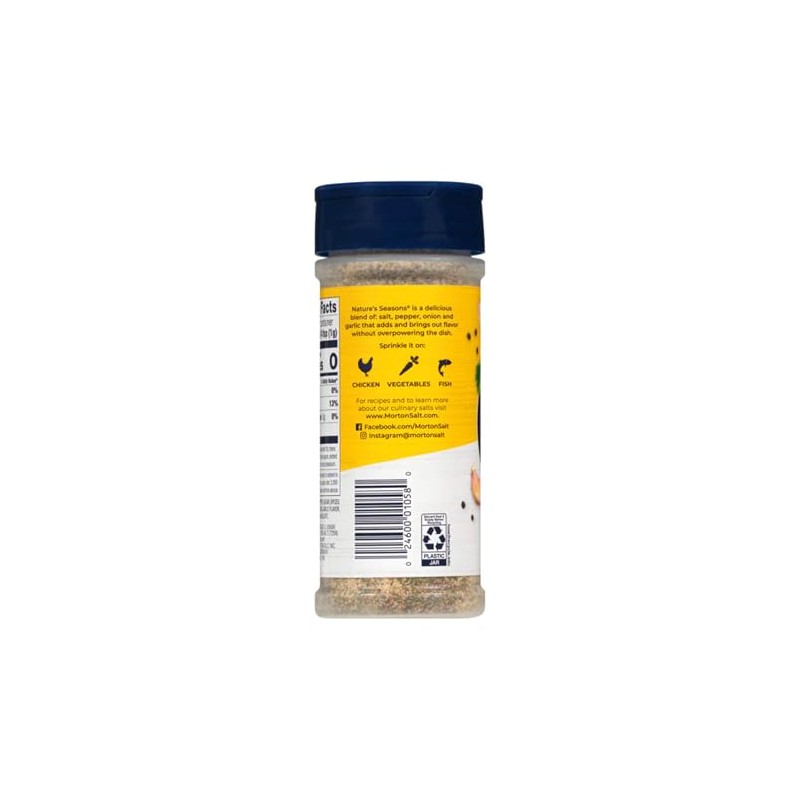 Morton Nature's Seasons Seasoning Blend, 7.50 oz, 2 Bottles (Pack