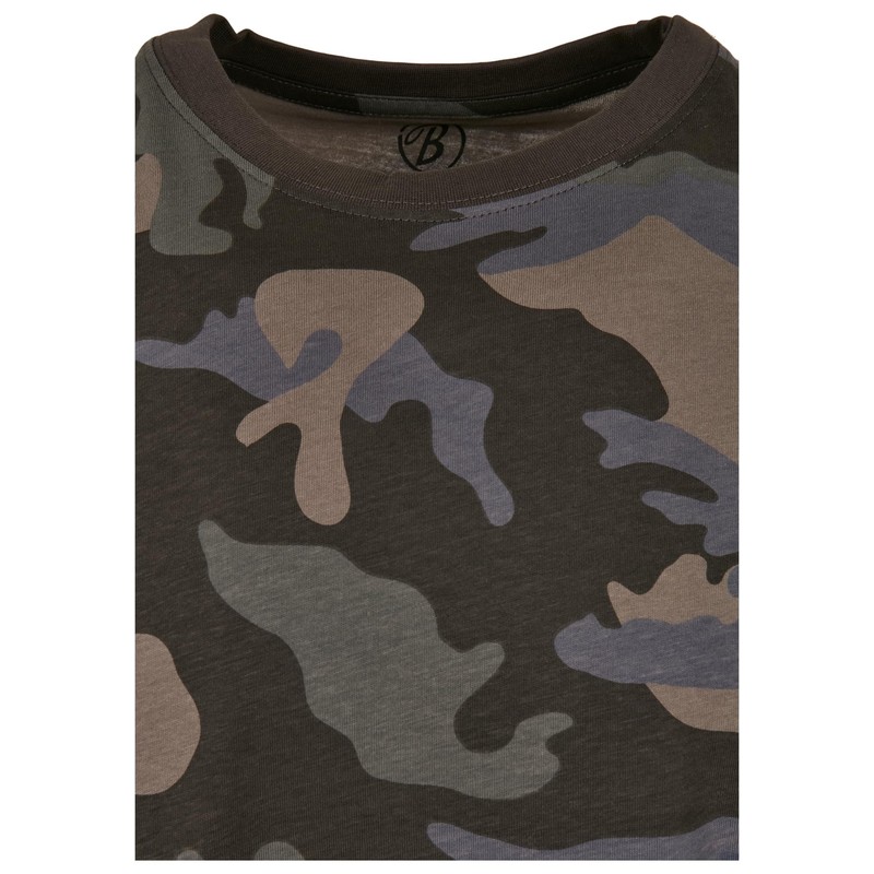 Brandit T-Shirt Various (Camouflage) Colours, Sizes S to 7XL, Dark