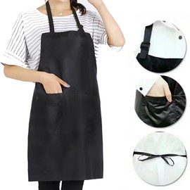 SIEISIEIX Hairdressing Apron Hairdresser Aprons BarberApron for HairCutting, Hair Dyeing, Apron for Salon Hair Stylist/Personal Use, Waterproof,Cape with Pocket