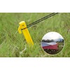 Pack of 18 Extra Long Heavy Duty Plastic Tent Pegs