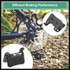 Hihaha 4 Pair Semi Metal Disc Bike Brake Pads with