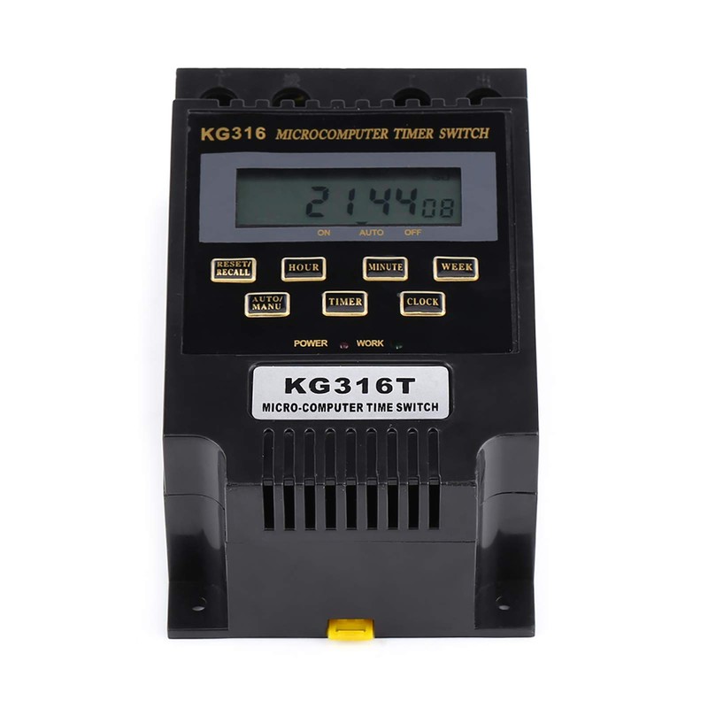KG316T Microcomputer Control Power Timer Switch Timer Controller LCD Display