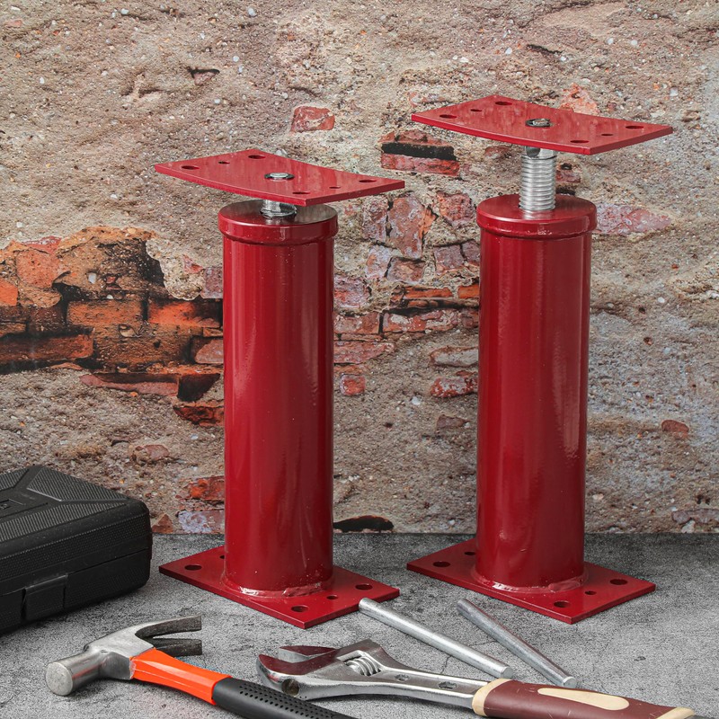 Yaocom 2 Pcs Adjustable Jack Post, 19"-36" Height Range, Basement
