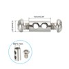 PATIKIL 20pcs 5.3x10mm Wire Rope Clip Steel Cable Clamp 3mm