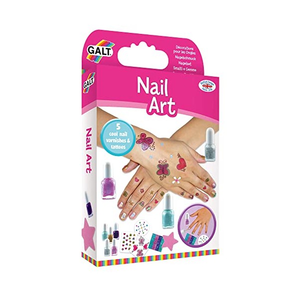 Galt Toys, Nail Art Kit, Craft Kit for Kids, Ages 7 Years Plus