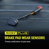 RIDEX Plus warning contact brake pads front