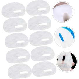 ABOOFAN 50 hojas Mascarillas para Ojos Hidrosolubles Forma de Huevo Parche Descartable para Cuidado de Piel Alivio de Fatiga y Antiedad Uso Diario y Maquillaje