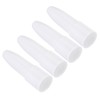 PATIKIL Flashlight Diffuser Caps, 4 Pcs PC Plastic Wear-Resistant Flashlight