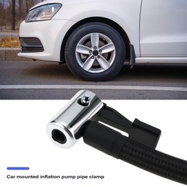 Briny River M6 Tyre Inflator Hose Adapter Length 40 cm for Attachment Chuck for Tyre Nozzle Car Motorcycle Bicycle Air Pump Hose Connector