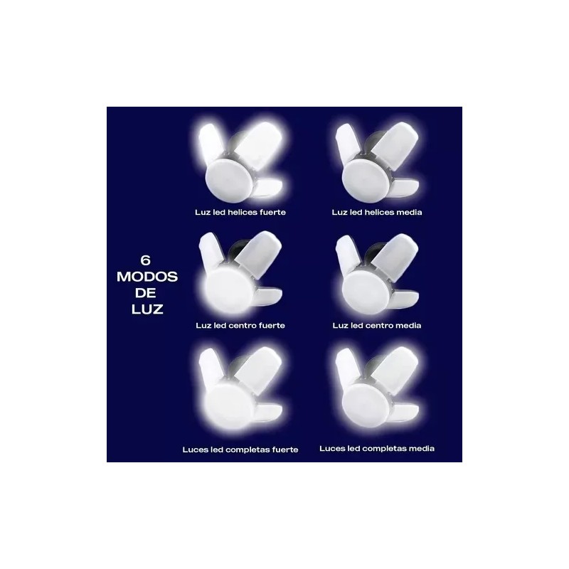 Total Supplier Foco Led Recargable Solar De Emergencia 3 Aspas