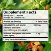 Bunkell Ashwagandha Capsules with BioPerine for Absorption Stress and Mood
