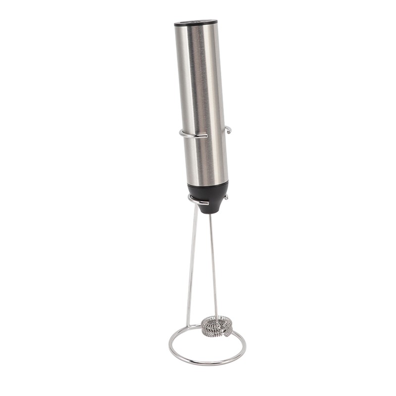 Handheld Milk Frother Lightweight Stainless Steel ABS Electric Whisk with