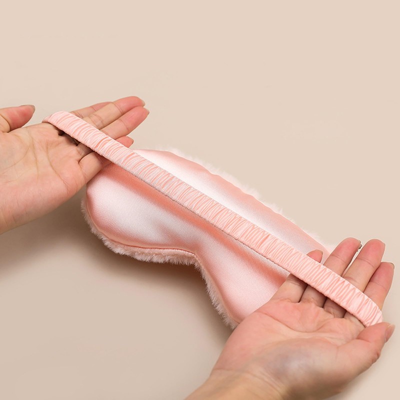 CHENGZI 4-Piece Plush Sleeping Eye Patch