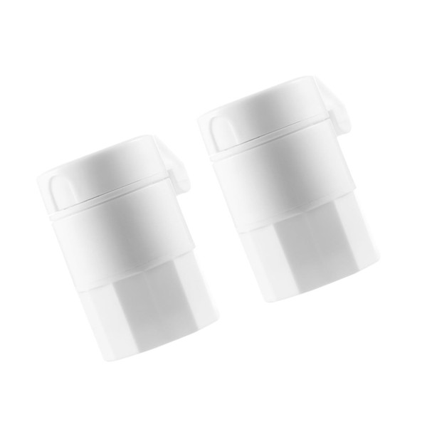 Ipetboom 2Pcs Box Portable Pill Cutter Convenient Medication Divider for