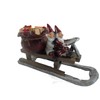 Harvesttime Santa Claus Sleigh Tea Light Holder 22 cm Santas