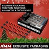 AMM 18-Piece Socket Organizer, 1/2 inch, 3/8 inch and 1/4